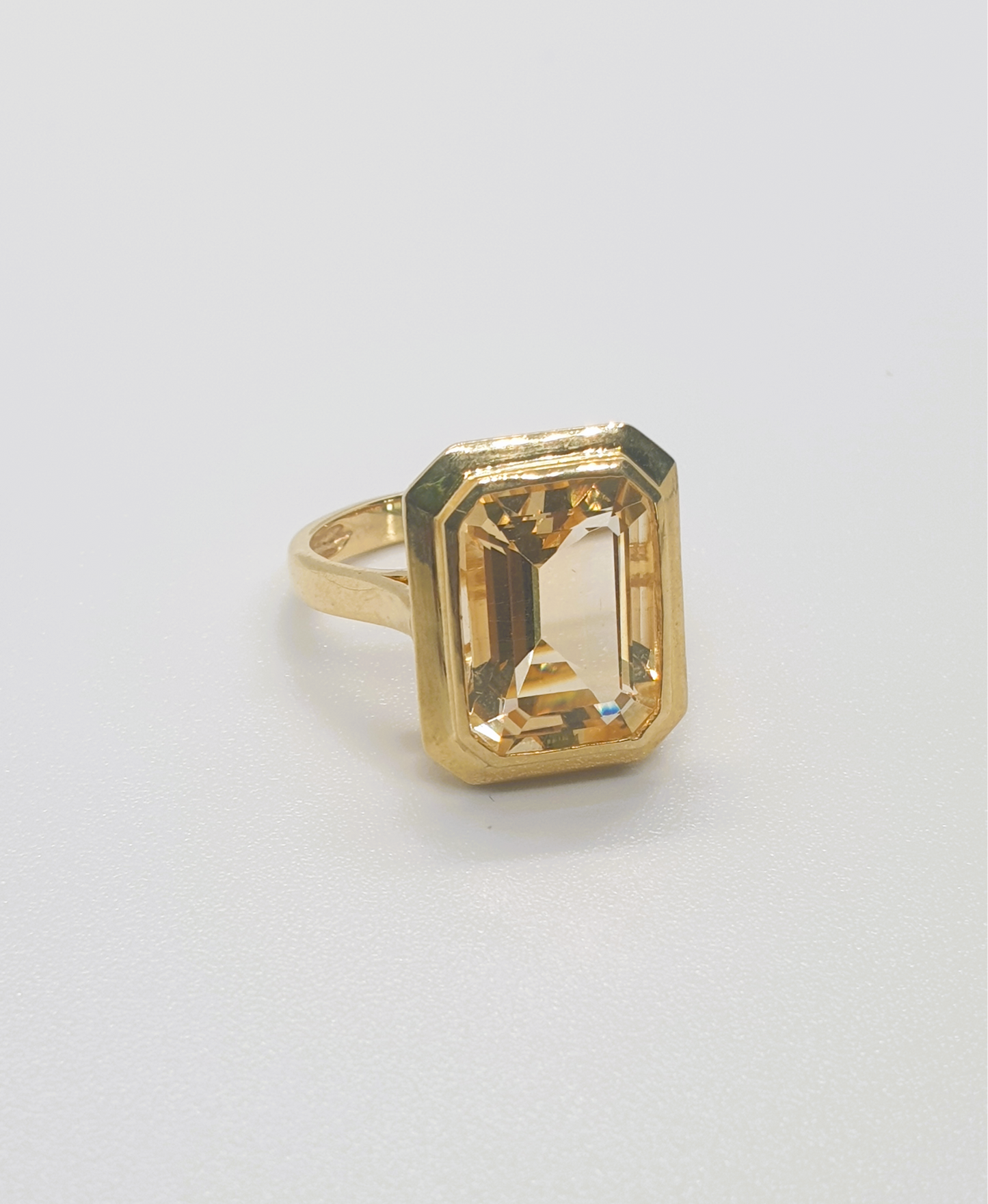Natural Citrine Ring
