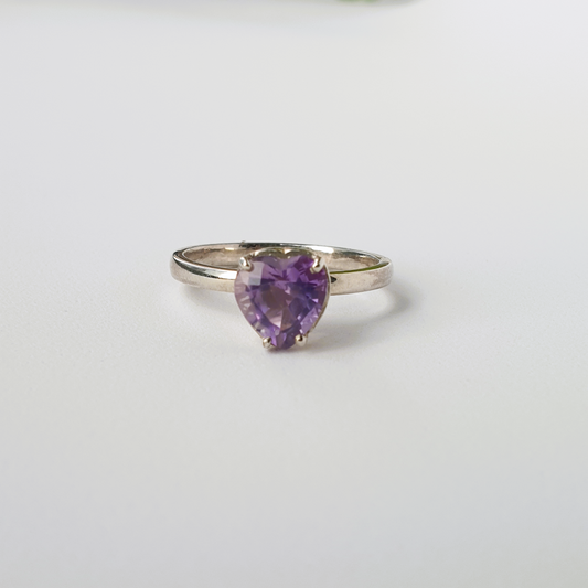 Natural Amethyst Ring