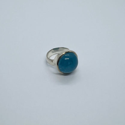 Natural Aquamarine Ring