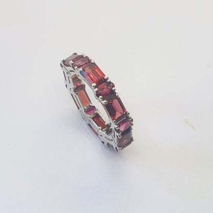 Natural Garnet Ring