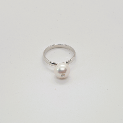Natural Freshwater Pearl Ring