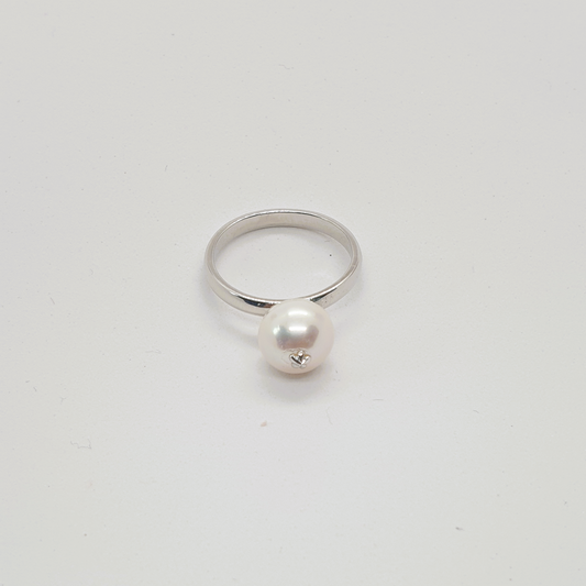 Natural Freshwater Pearl Ring