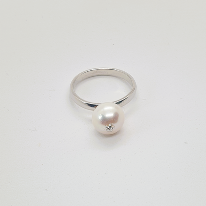 Natural Freshwater Pearl Ring